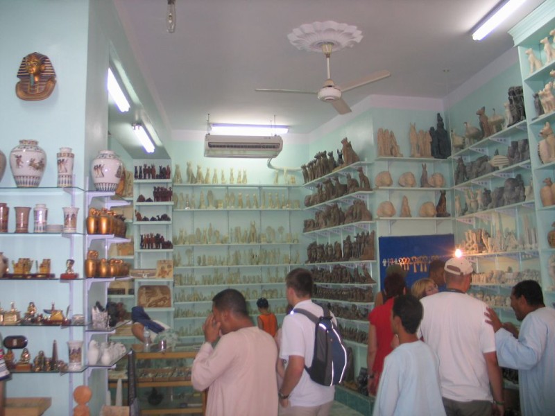 Alabastrová dílna - prodejna