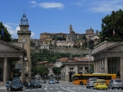 Pohled na Staré město - Città alta