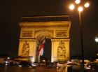 Arc de Triomphe v noci
