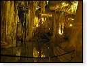 Neptunova jeskyně (Grotta di Nettuno) - jezero Lago Lamarmora